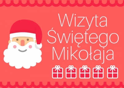 Wizyta Świętego Mikołaja 7.12.2017