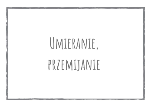 Umieranie, przemijanie